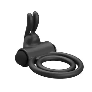 Cony Anillo vibrador Anillo para pene con conejo