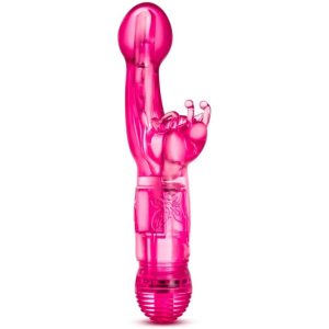 Jeny Vibrador rosado mariposa Vibradores rabbit